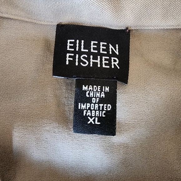 Eileen Fisher Women's Tan Jacket Size XL. - Picture 7 of 9